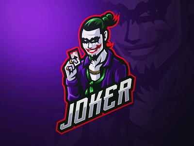 Joker Mascot Logo Design