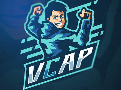 Vcap Mascot Logo Design