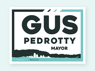 Mayoral Yard Sign