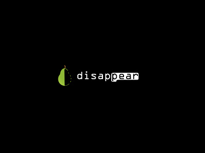 Disappear / Fitness app logo / Brand concept app brand brand identity branding clean design designer portfolio fitness logomark minimal