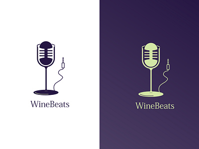 WineBeats Logo concept