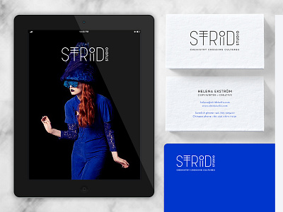 Strid art direction graphic design identity