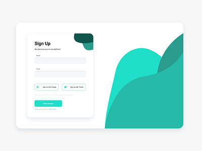 Daily UI 001 - Sign Up