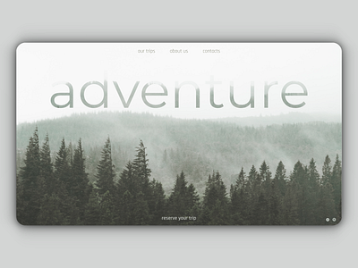 adventure design figma ui ux web web design webdesign website website design