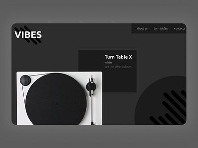 Vibes design ecommerce figma ui ux web web design webdesign website website design