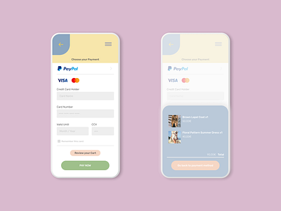 Daily UI 002 - Credit Card Checkout