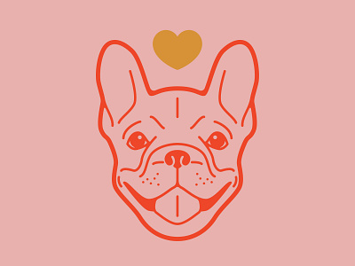 French Bulldog Logo Concept