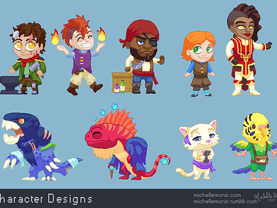 Pixel Characters