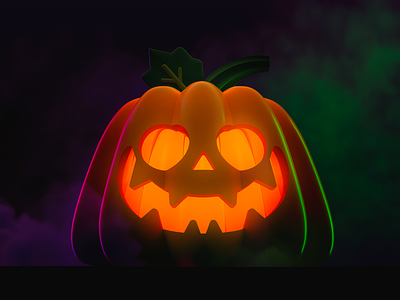 Jack O' Lantern 3d 3d art cinema 4d cinema4d halloween illustration jack o lantern pumpkin