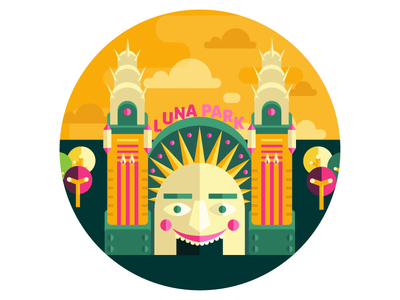 Luna Park designs, themes, templates and downloadable graphic elements