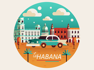 Havana, Cuba car city cityscape cuba habana havana vintage