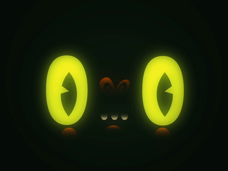 It's almost time... eyes gif halloween monster