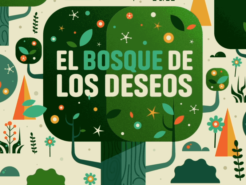 Bosque de los Deseos / Discovery Kids animation discovery kids forest gif pines tree trees