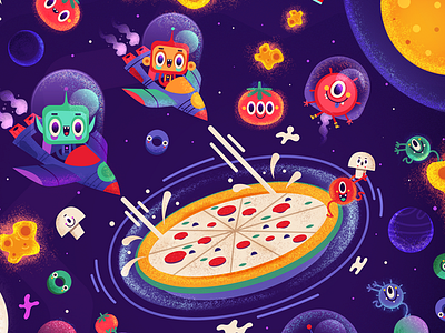 Mellow Mushroom Menu alien fun pizza ships space universe