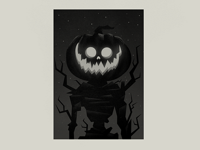 Pumpkin Man halloween illustration jack o lantern jackolantern photoshop pumpkin