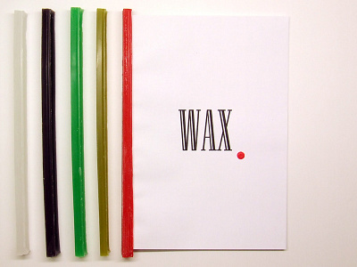WAX costume design graphic design