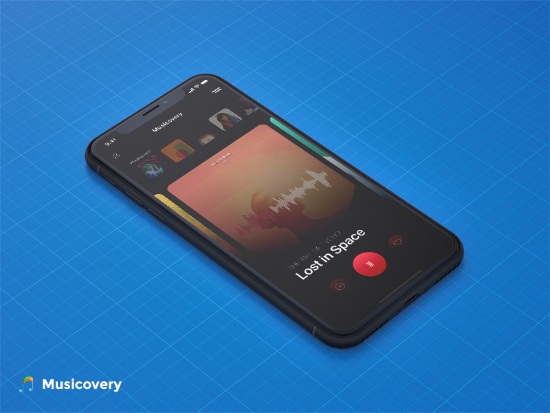 Download iOS music discovery app by Dragos M | Dribbble | Dribbble