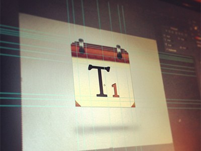 T1 Icon design freelance icon logo