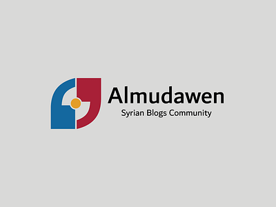 Almudawen branding design logo