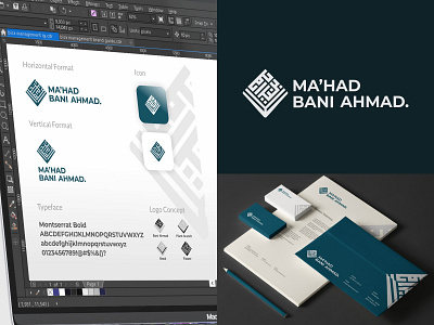 Bani Ahmad Logo Design branding design icon illustration logo minimal template typography vector