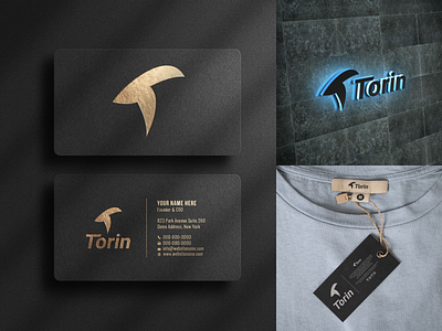 Torin apparel brand branding design fashion fitness flat geometric icon identity logo logo design logo designer logo maker minimal modern monogram sport vector