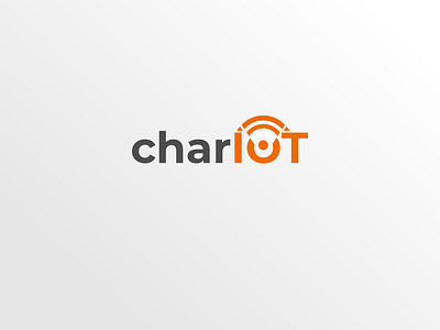 Chariot branding design icon illustration logo minimal typography vector