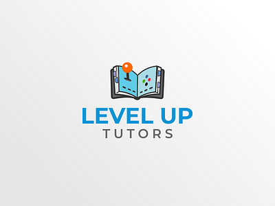 Level Up Tutors app branding design icon identity illustration logo minimal ui ux vector