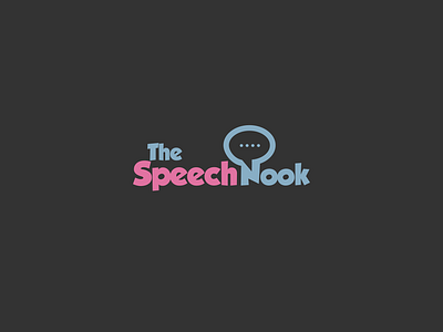 The Speech Nook1 app branding clean design flat icon identity illustration illustrator logo minimal monogram type typography ui ux vector web