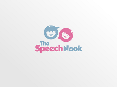 The Speech Nook2 animation art blue brand branding design flat graphic design icon identity illustration logo minimal monogram type typography ui ux vector web