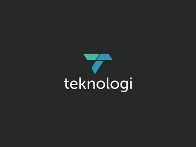 Teknologi art brand branding clean design flat graphic design icon identity illustration illustrator logo minimal monogram type typography ui ux vector web