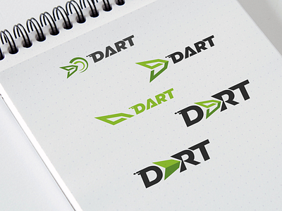 Dart app art brand branding clean design flat graphic design icon identity illustration logo minimal monogram type typography ui ux vector web