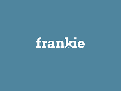 Frankie brand branding clean design flat graphic design icon identity illustration illustrator lettering logo minimal monogram type typography ui ux vector web