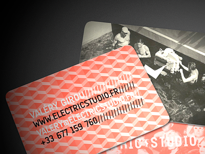 Electric Cards 3d business cards dynamic filters graphicdesign photoshop