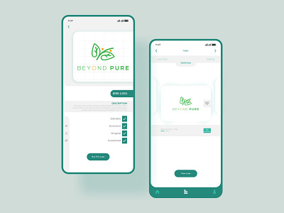 Mobile App - logo shop