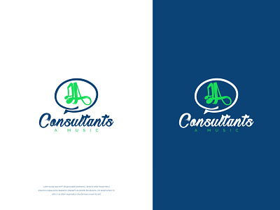 AA Consulant - Music branding consultant consulting logo design graphicdesign illustration logo logodesign logonew logos logotype minimalist music music app vector