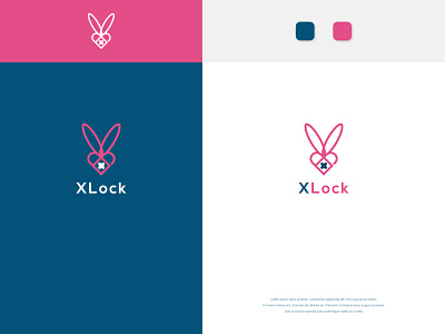 x-lock - love dating dating logo flat graphicdesign illustration logo logodesign logonew logos minimalist vector