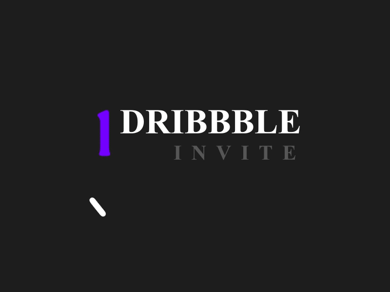 Dribbble invite 2020 animation art community designer dribbble dribbble best shot dribbble invitation gif invite join motiongraphics