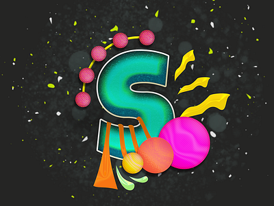 Letter S @dribbble alphabet artworks colorfull creative design logo