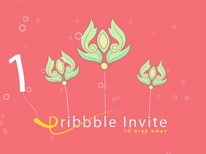 Dribble Invitation designer dribbble dribbbleinvite gif invitation invite join