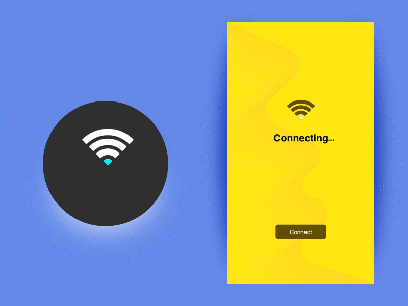 Wifi icon animation disconnected flaticondesign icon icon design json lottie lottiefiles motion ui web wifi