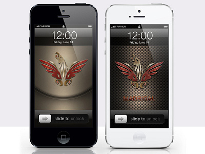 Madrigal iPhone Wallpapers eagle gold iphone logo moskup red wallpaper