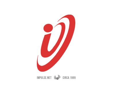 Impulse.net Logo circa 1999 client impulse.net logo