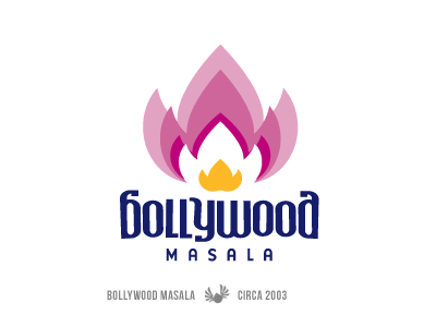Bollywood Masala Logo bollywood masala circa 2003 client logo