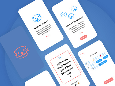 Atter application conversation figma mobile ui ui design ux ux design