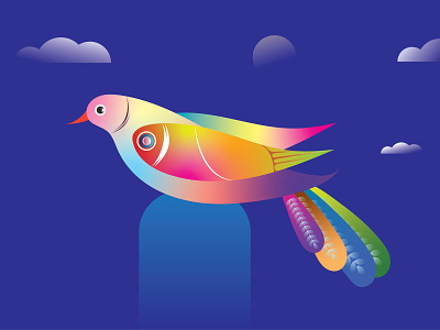 Birds animation branding design illustration desi vector