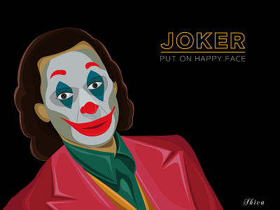 JOKER put on happy face