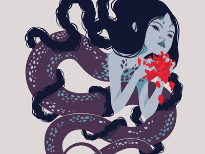 Nu Wa asia goddess snake