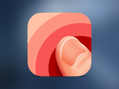 Color taping - ios game app click color design finger frigo game georgefrigo icon ios tap ui