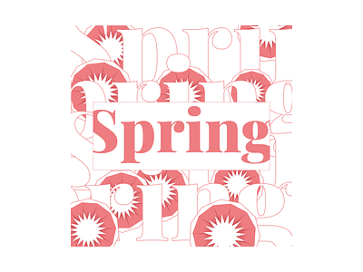 Spring part 4 design figma floral graphic design illustration