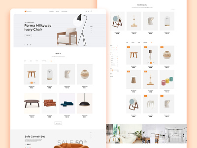 Furniture E-Commerce Website creative agency creative agency ui creative design digital agency digital marketing agency furniture furniture app furniture design furniture store furniture website trendy design ui ux design uidesign webdesign